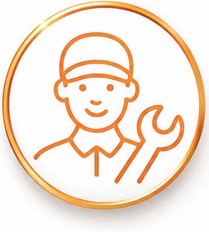 Reparatur-Techniker vor Ort Service