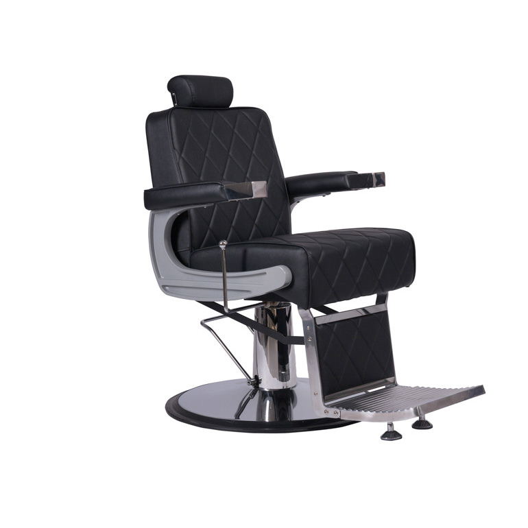 TAPER - Friseurstuhl Bedienstuhl Friseursessel Coiffeurstuhl schwarz