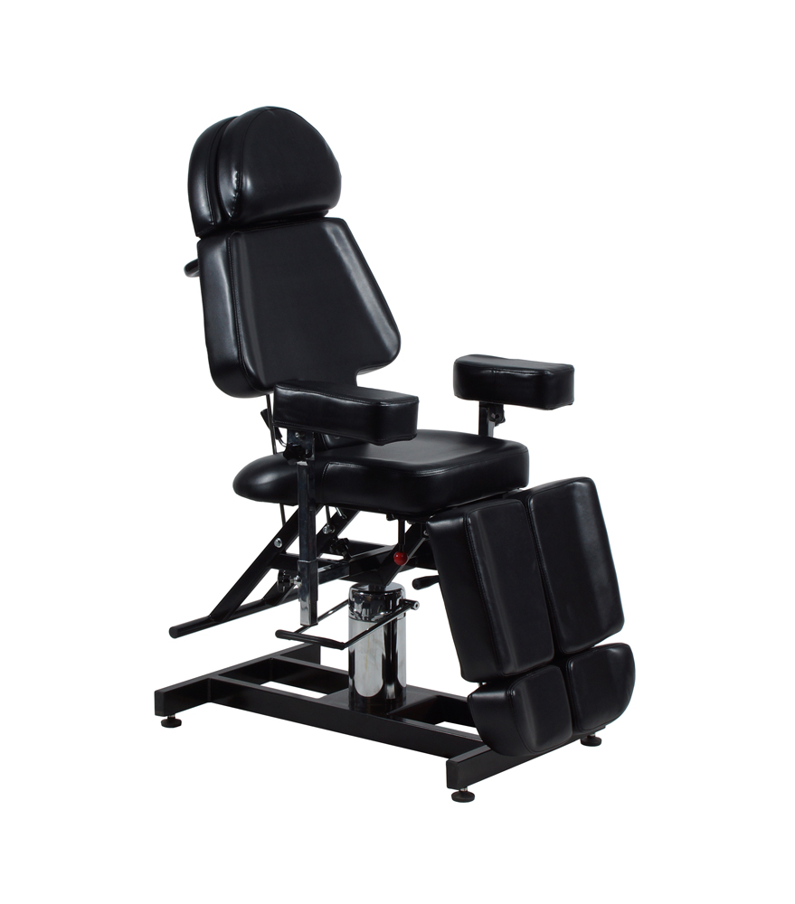 Tattoostuhl Princess II Basic hydraulisch schwarz