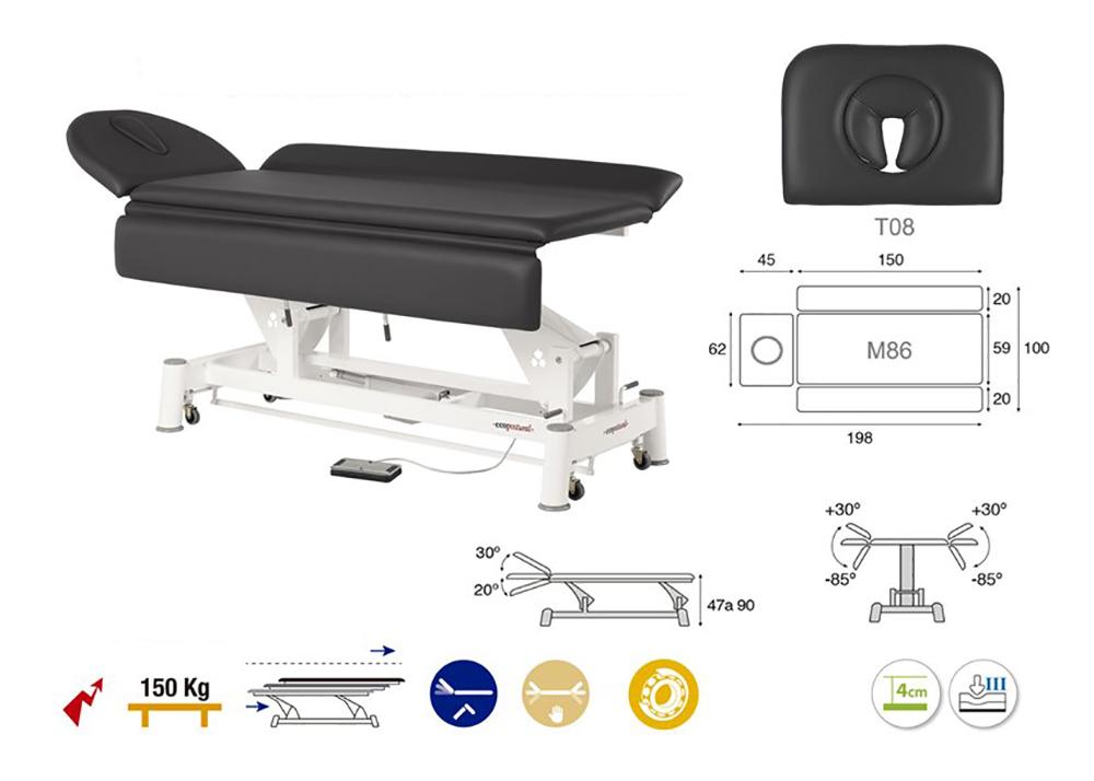 Massageliege C5506 elektrisch