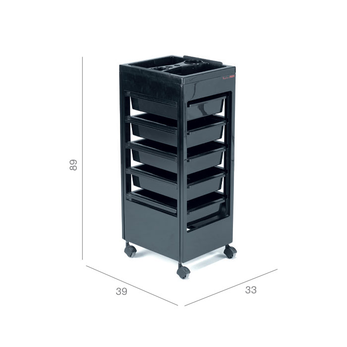 Studio Schwarz – Trolley mit 5 Schubfächern