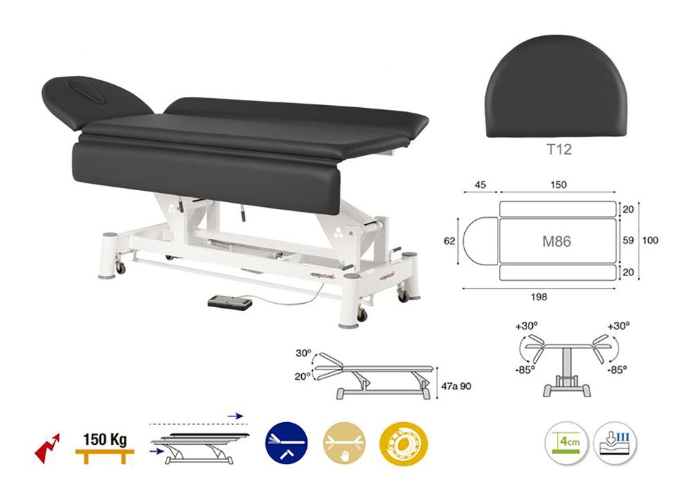 Massageliege C5506 elektrisch