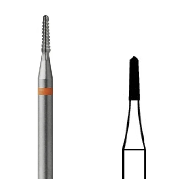 RF-Stahl Fräser, Fissurenfräser, 1,2 mm