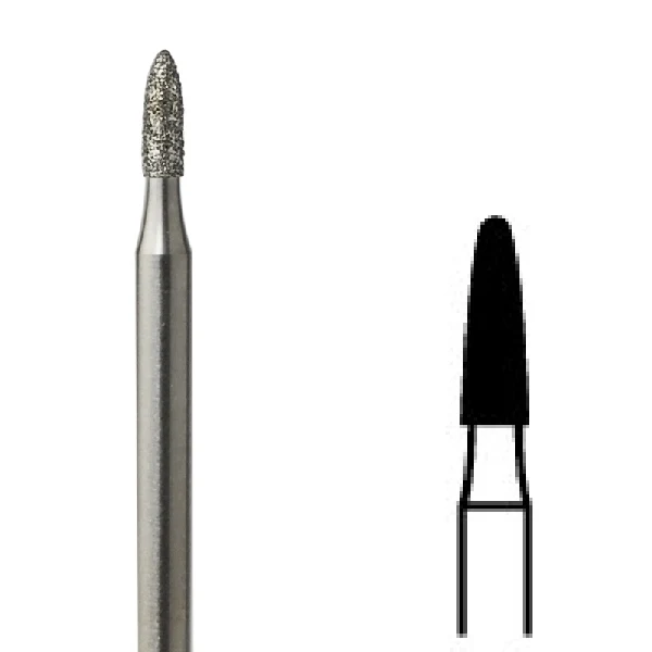 Diamantschleifer, mittlere Körnung, 1,6 mm