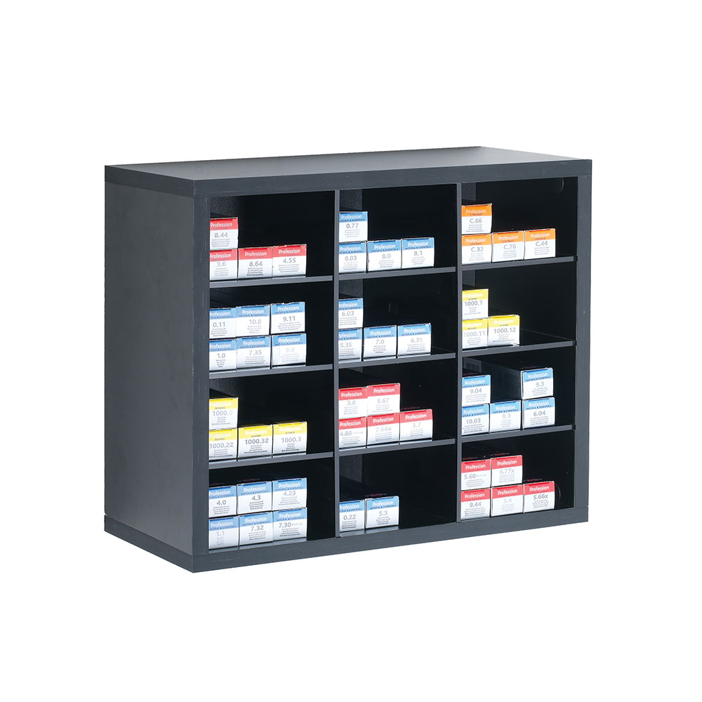 Colour Store – Wandeinheit mit 12 Fächern