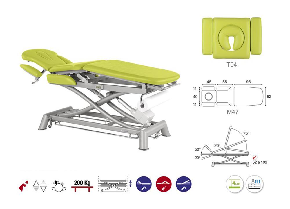 Massageliege C7931 elektrisch