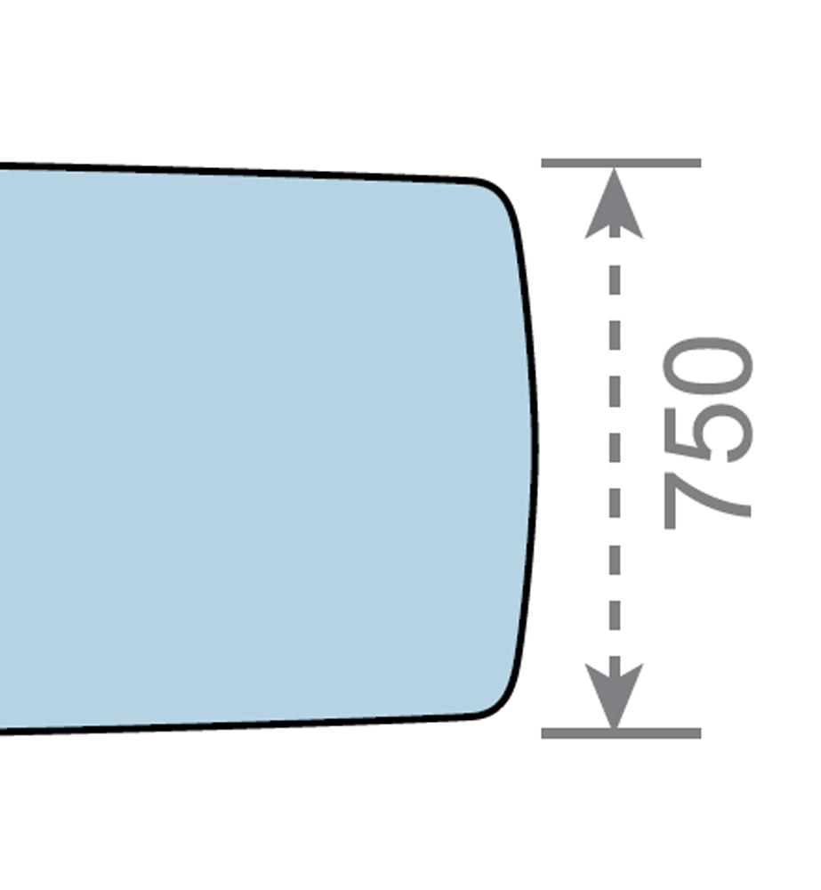 Sonderbreite 75 cm ohne Aufpreis