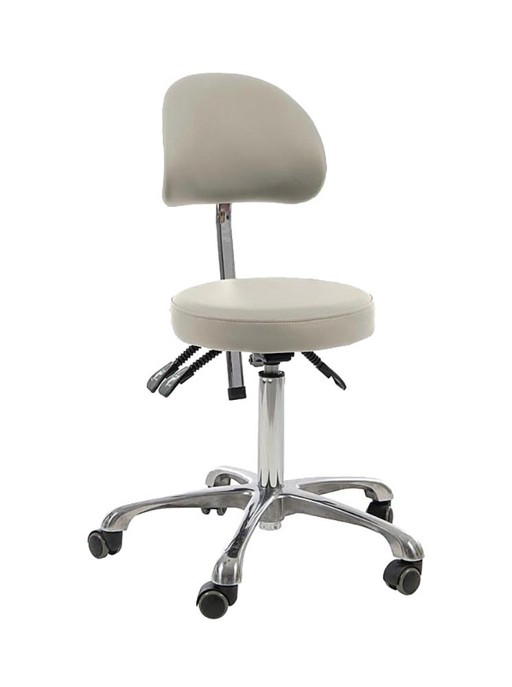 Stool with backrest