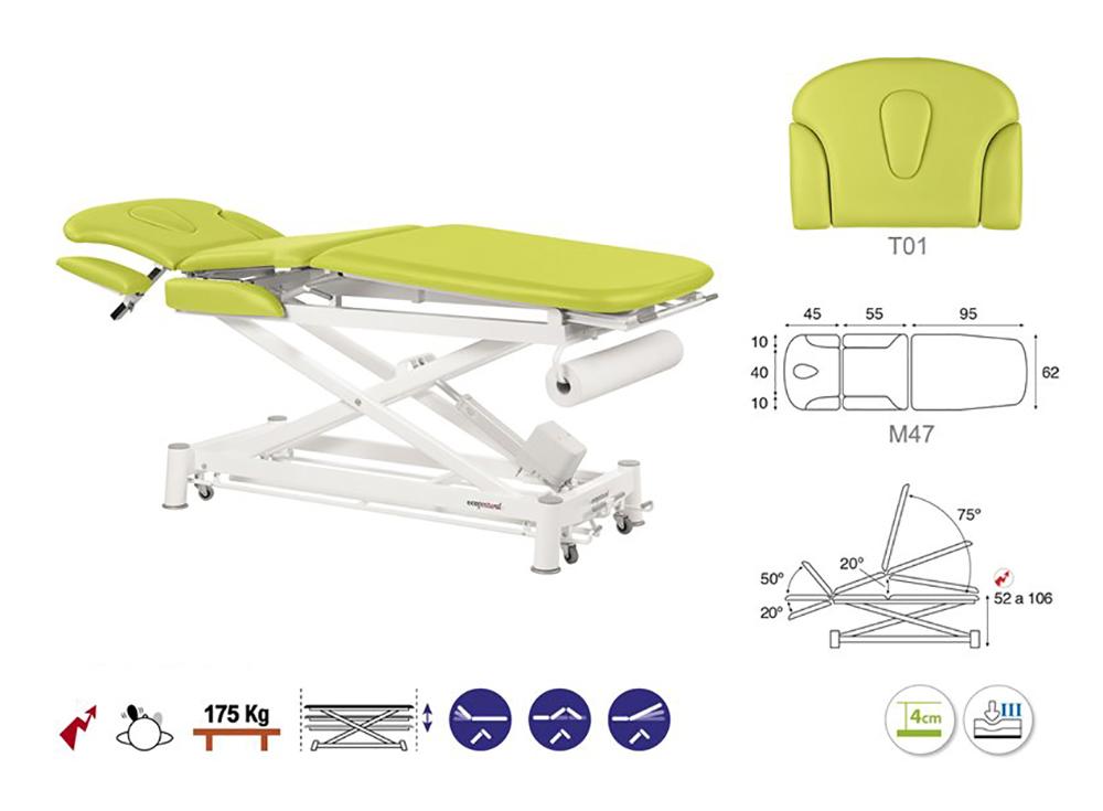 Massageliege C7531 elektrisch