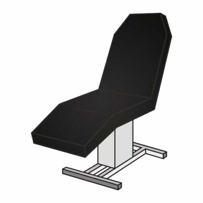 Kosmetikliegenbezug ohne Loch - Frottee Spannbezug 175-195 cm, waschbar 90 °C