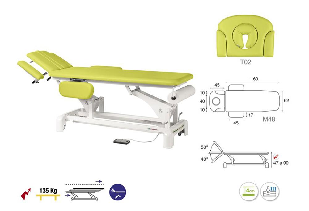 Massageliege C3542 elektrisch
