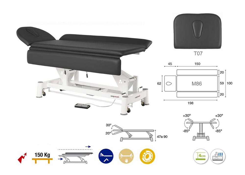 Massageliege C5506 elektrisch