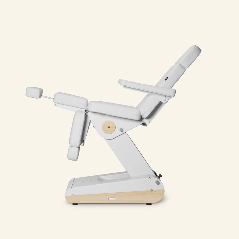 Fußpflegestuhl Podologiestuhl Swop P3 PRO elektrisch Physio Podologie weiß