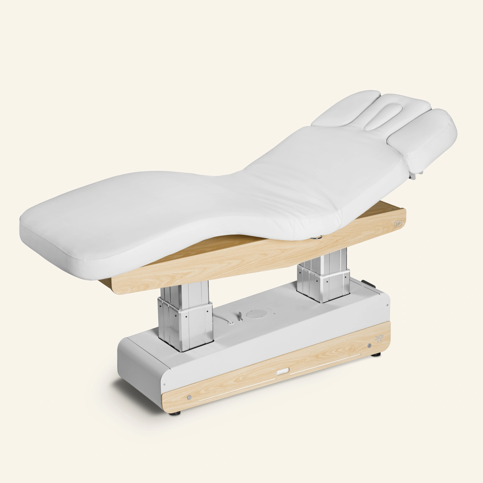 Elektrische Swop S4 UP Wellnessliege Massage 4 Motoren SPA mit Heizung