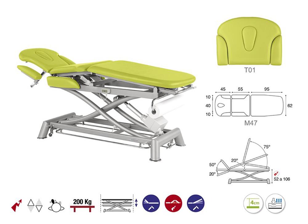 Massageliege C7931 elektrisch