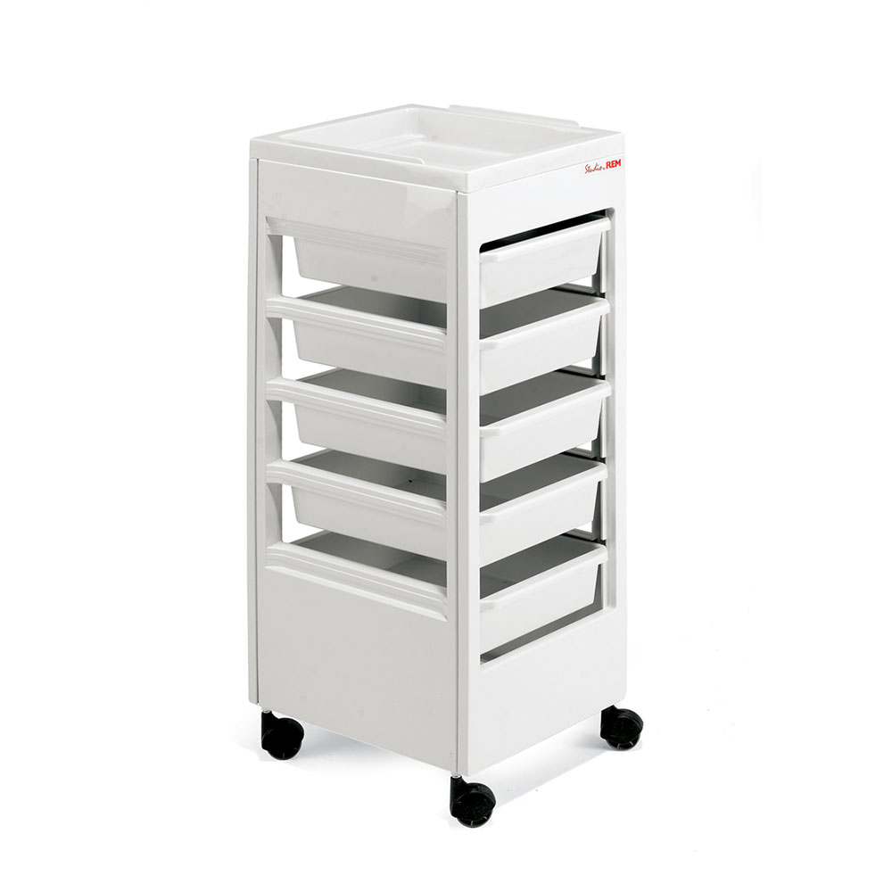 Studio Weiß – Trolley mit 5 Schubfächern