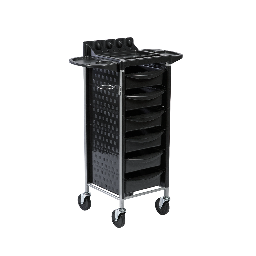 Keep Salon Trolley – Friseurwagen mit sechs Schubladen und Föhnhalter