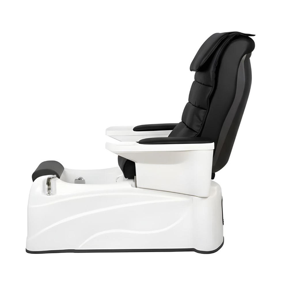 EASE Elektrischer Spa-Stuhl mit Massagefunktion - Shiatsu, Vibration & Kneten | PU Bezug | Pediküre
