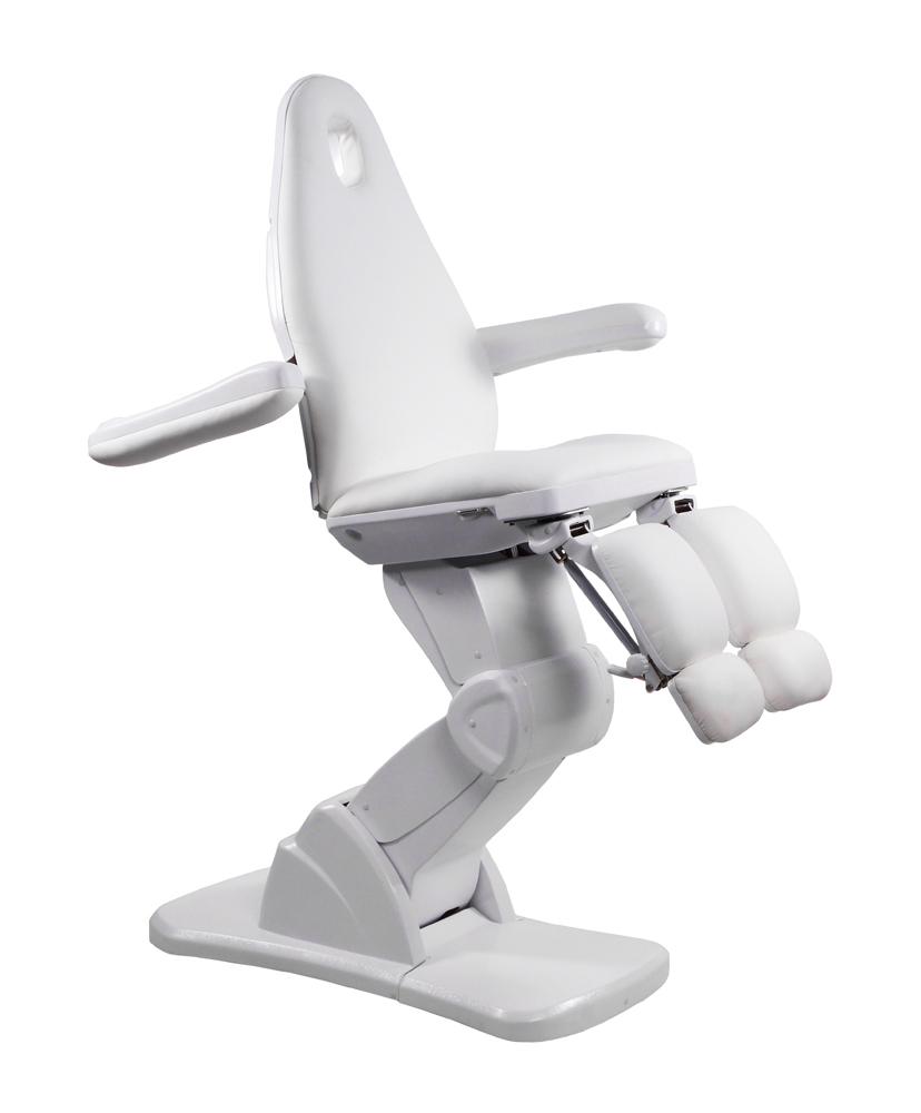 Fußpflegestuhl Queen Foot XIV Classic 3-motorig Perle