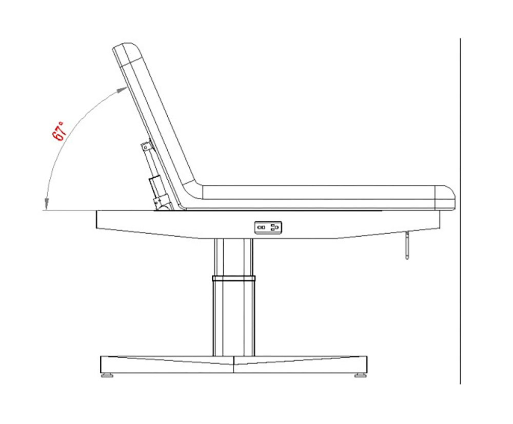 Massageliege Trapp Plus mit 2 Motoren
