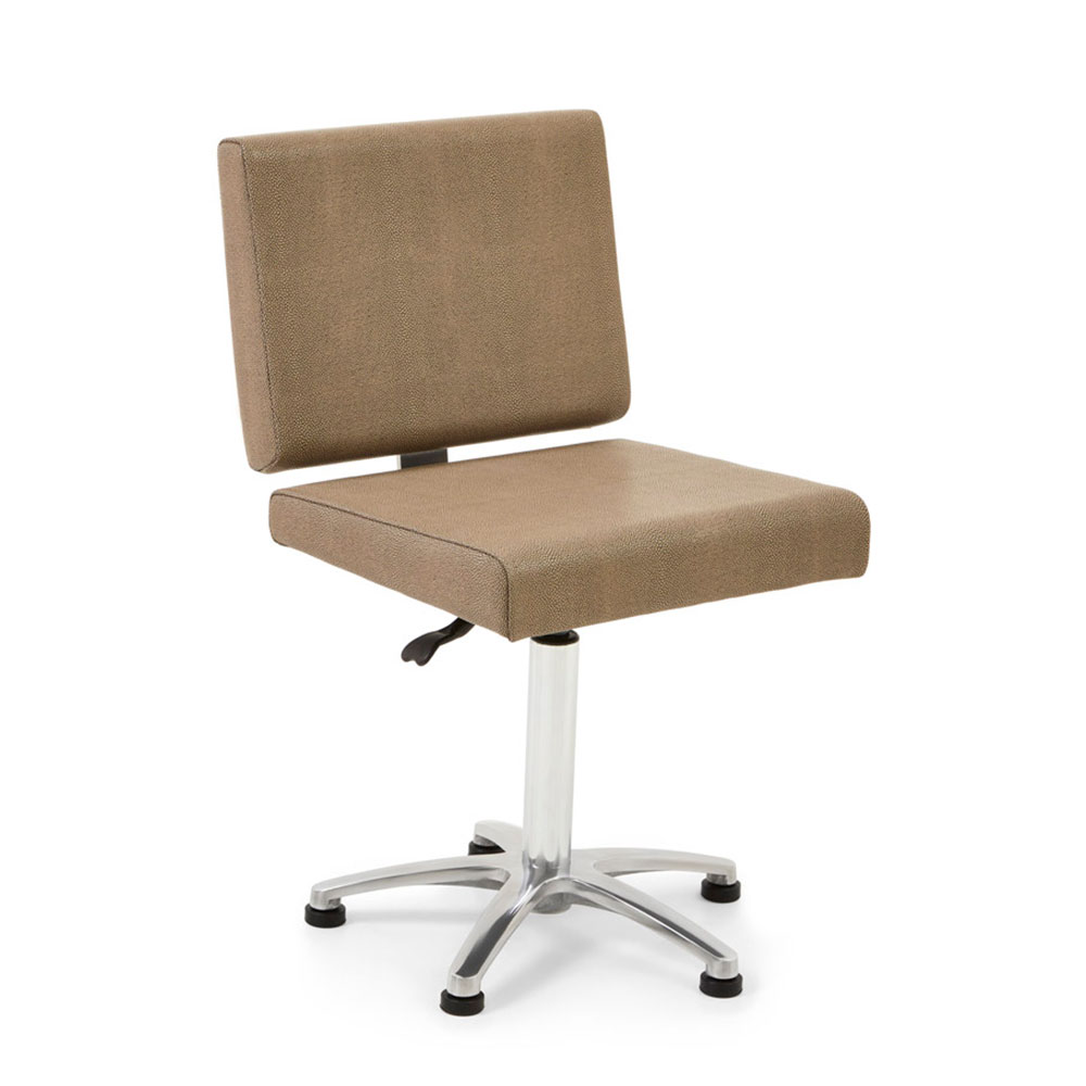 Coral – Kosmetikhocker mit Gasdruck-Höhenverstellung