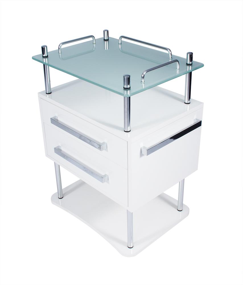 Beistelltisch Luxury 2 weiß