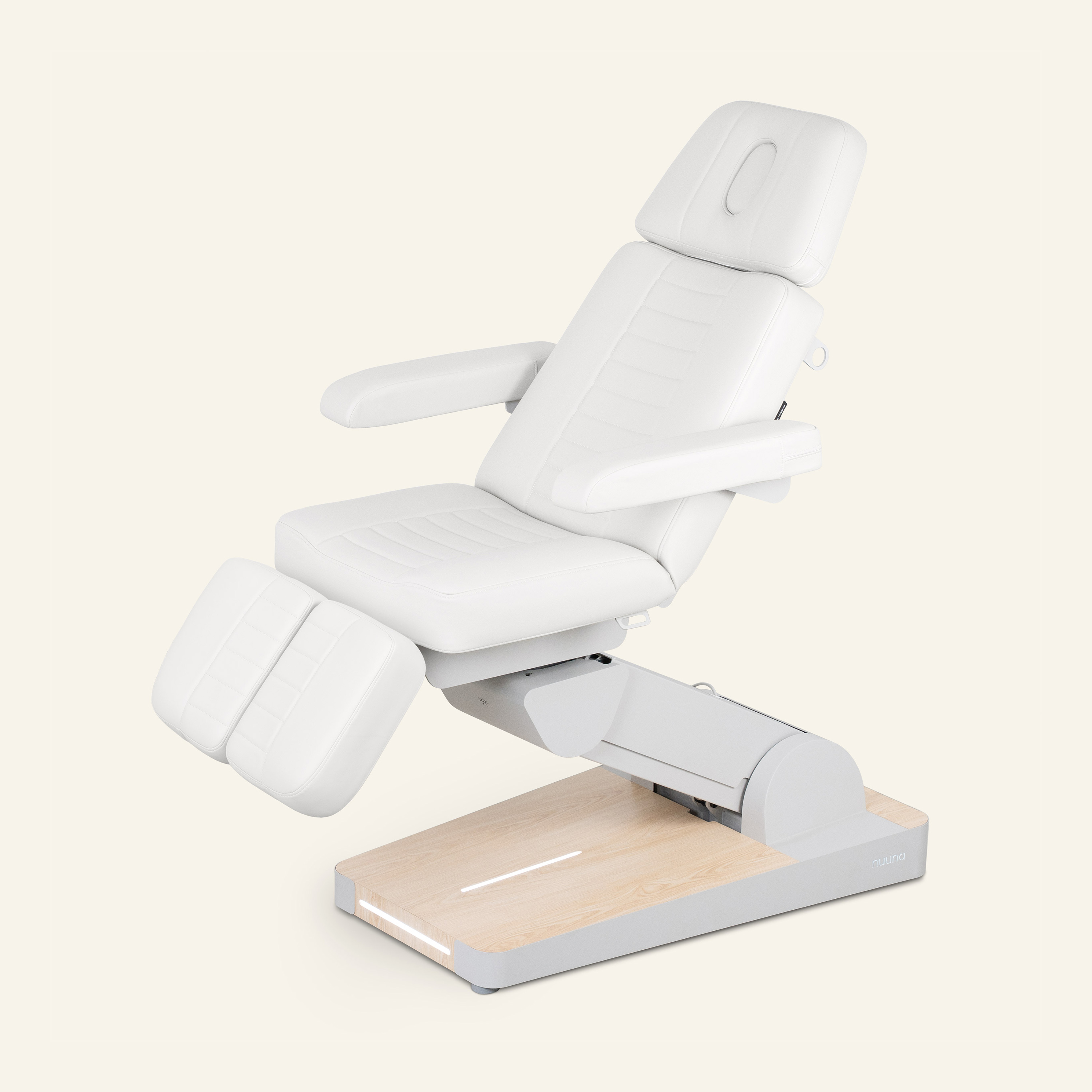 Podologiesessel Nuuna P3 GR Rotation – 3 Motoren, Heizung, drehbar