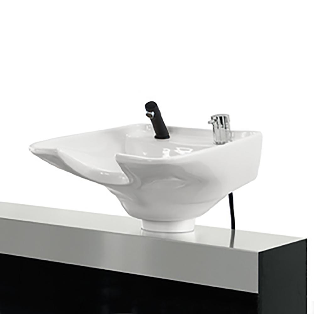 Waschbecken für Waschbank kippbar
