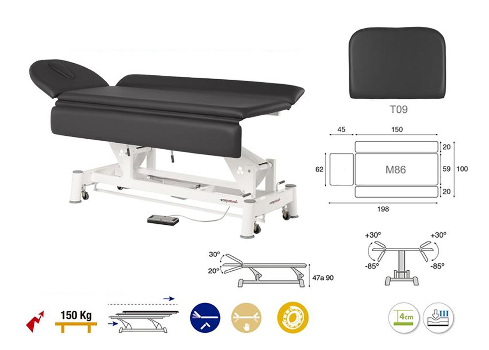 Massageliege C5506 elektrisch