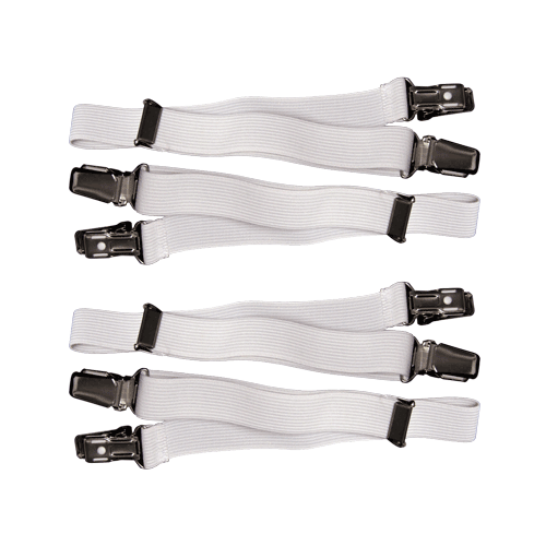 Patentspanner 4er-Pack - Liegenbezug sichern, perfekter Halt, stabil und praktisch