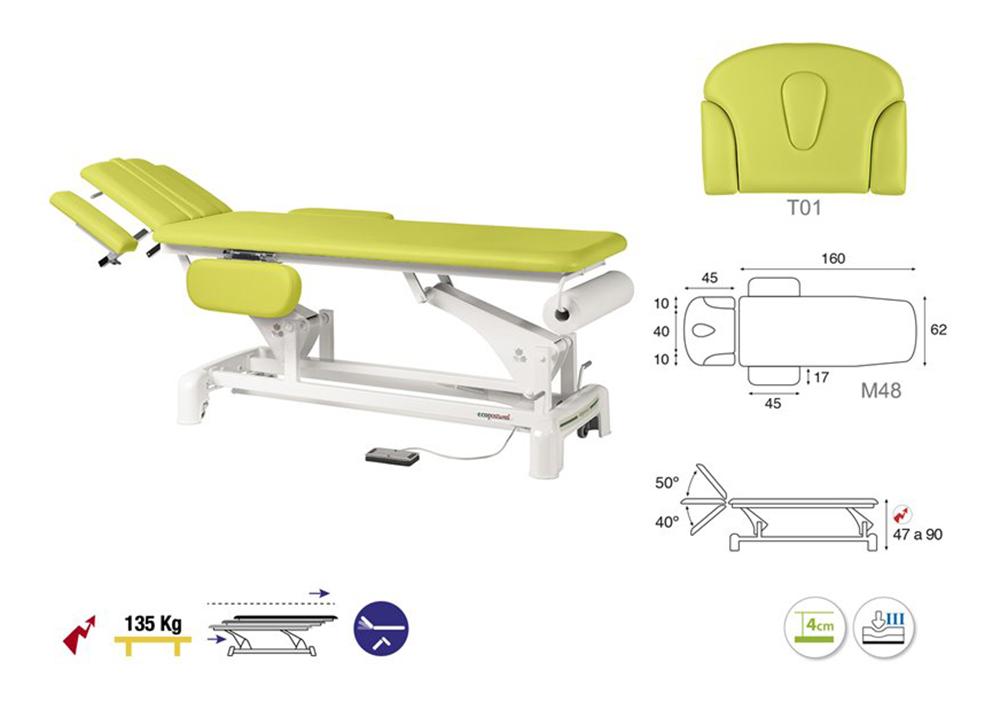 Massageliege C3542 elektrisch