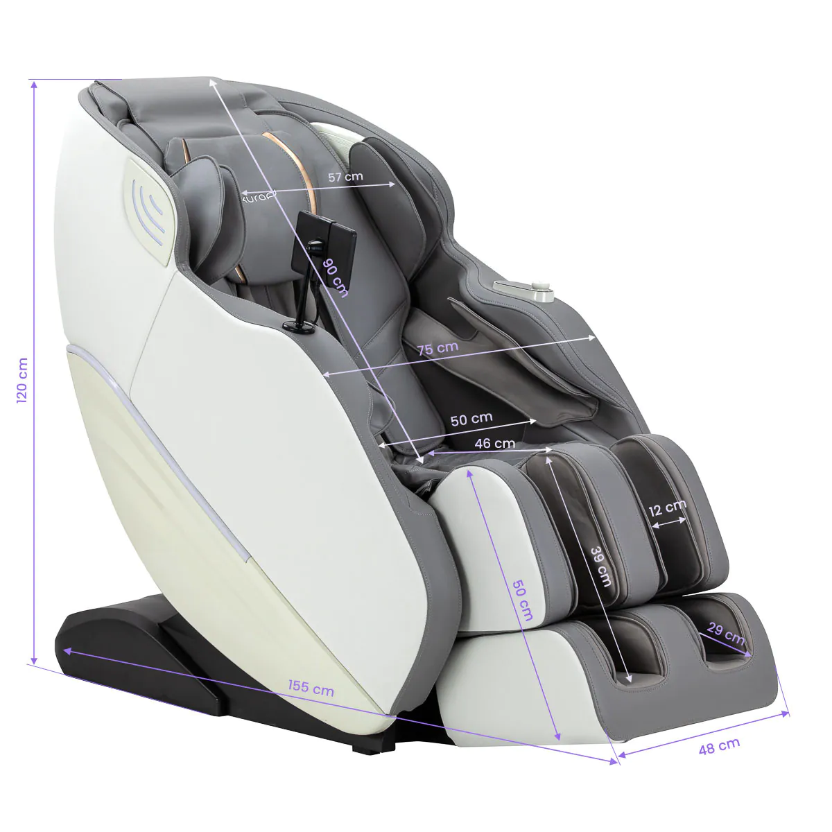Sakura Massagesessel 809 3D