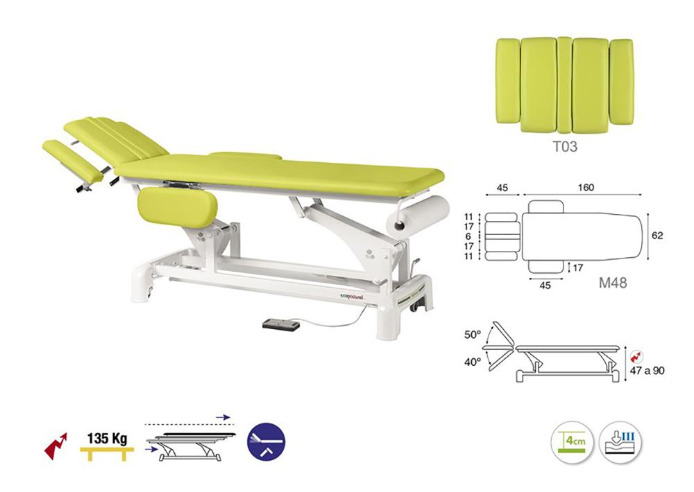 Massageliege C3542 elektrisch