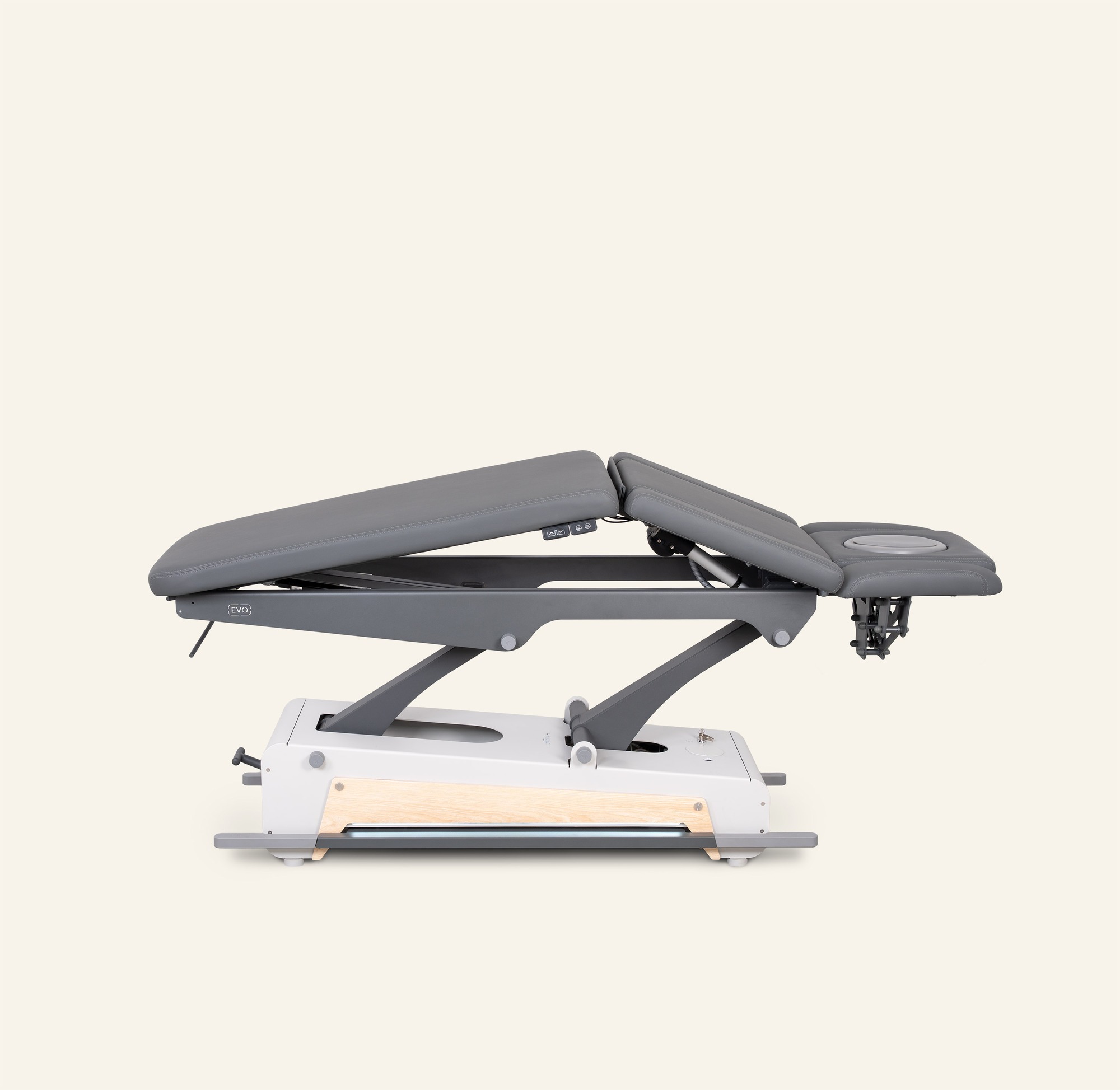 Physiotherapieliege Swop 7 Evo – elektrisch, 7-teilig, Heizung