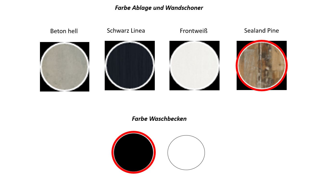 Friseur Waschbecken "Contura Wash Point" mit Ablage -  Vorwärtswaschbecken modern