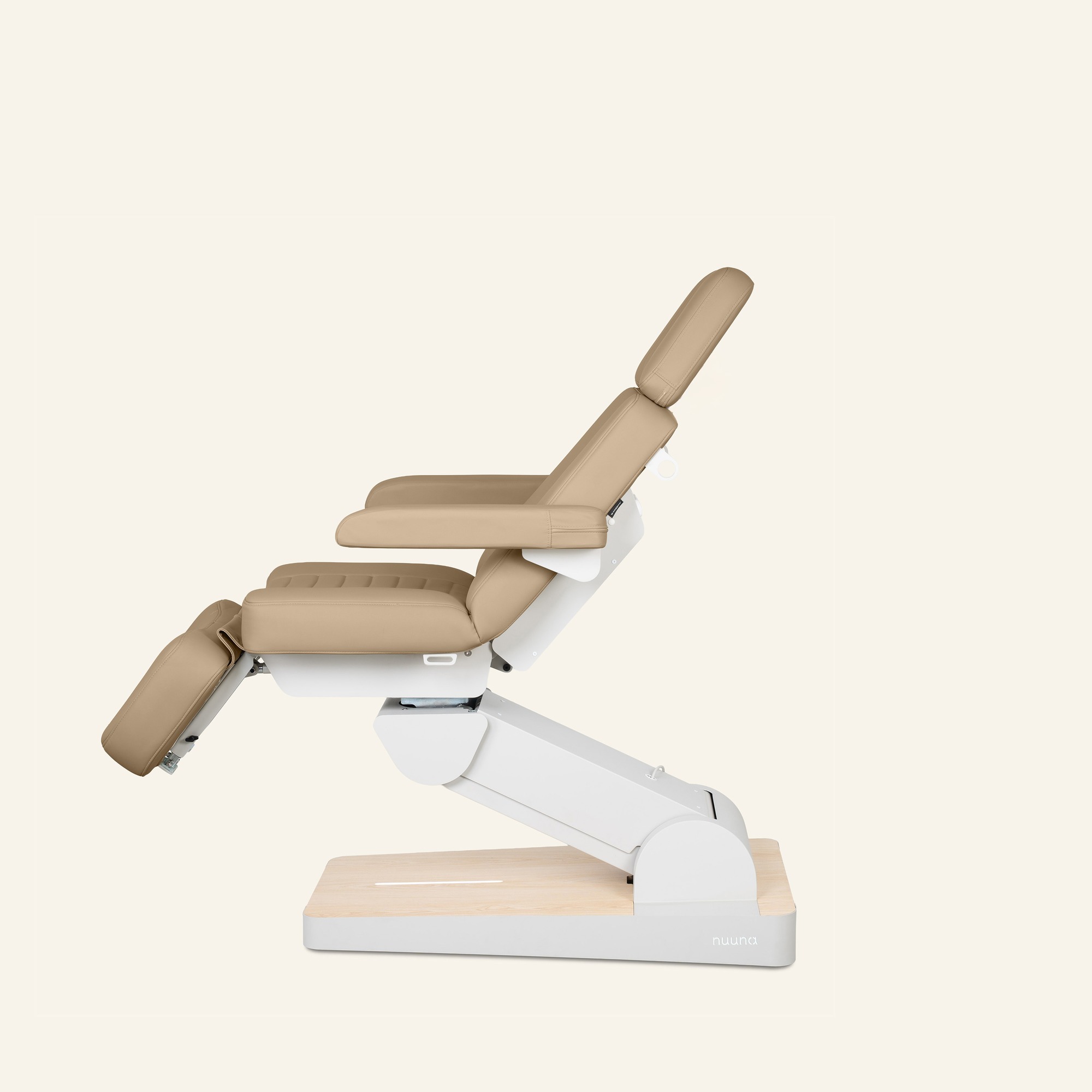 Kosmetikstuhl Nuuna B4 – elektrisch, 4 Motoren, Silky Skin Polsterung