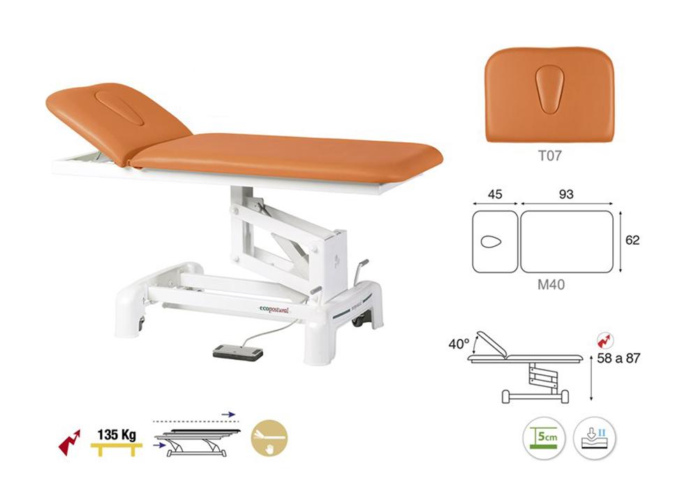 Massageliege C3548 elektrisch