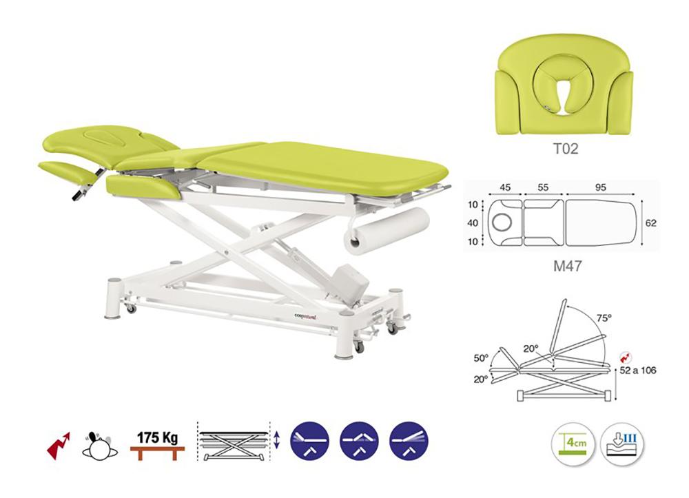 Massageliege C7531 elektrisch