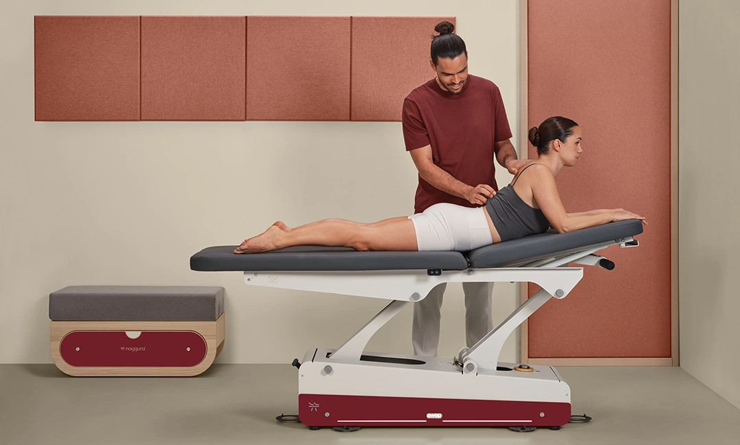 Massageliege Swop 2L UP Therapieliege elektrisch Praxis SPA mit Heizung