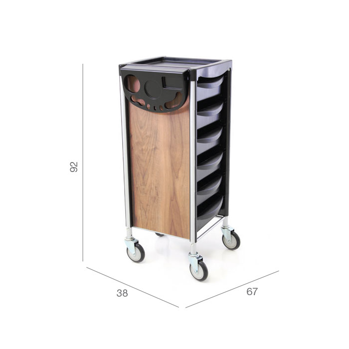 Apollo Lux – Trolley mit Laminat-Seitenteilen