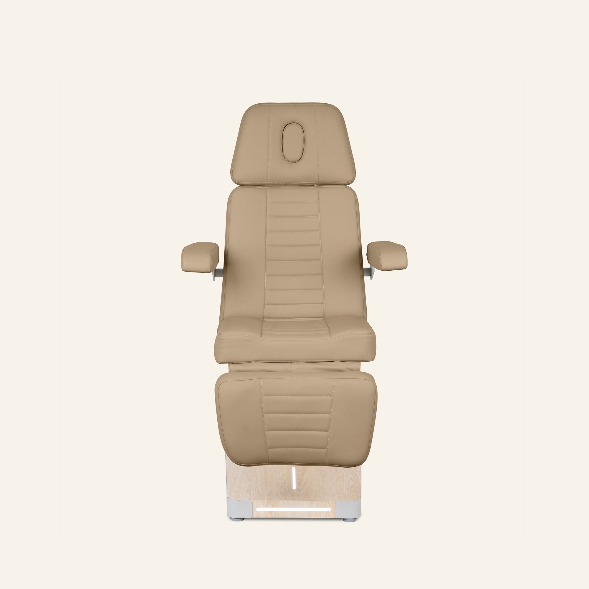 Kosmetikstuhl Nuuna B4 – elektrisch, 4 Motoren, Silky Skin Polsterung
