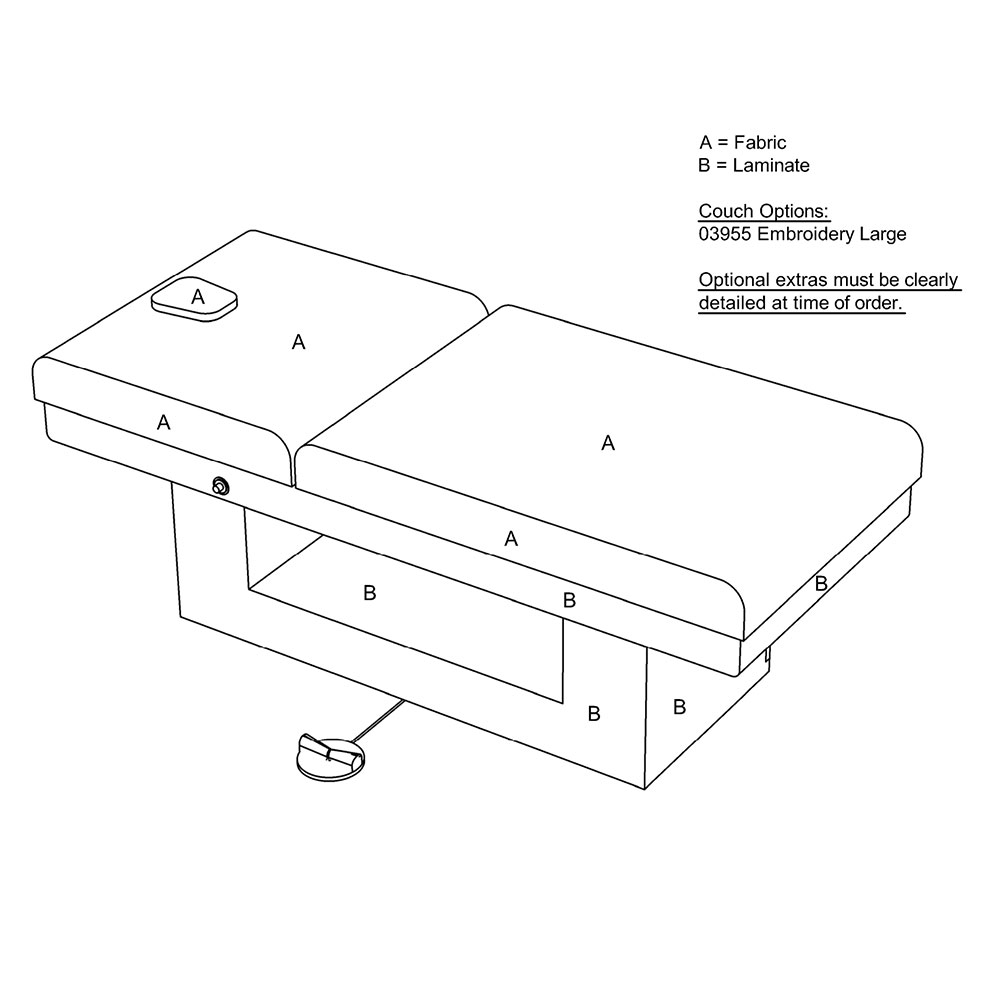 Cedar – elektrische Massageliege