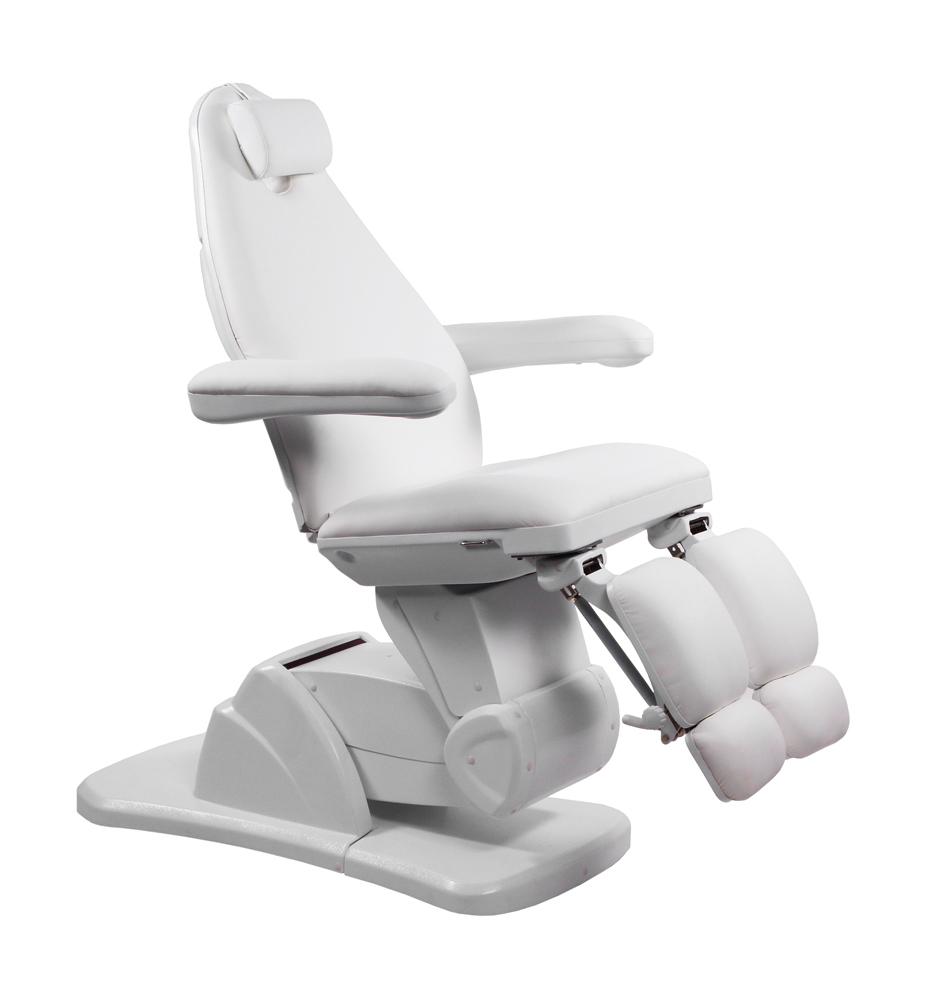 Fußpflegestuhl Queen Foot XIV Classic 3-motorig Perle