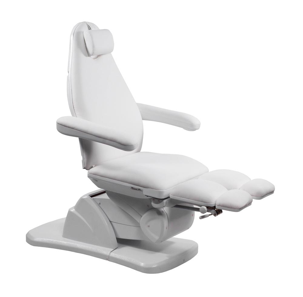 Fußpflegestuhl Queen Foot XIV Classic 3-motorig Perle
