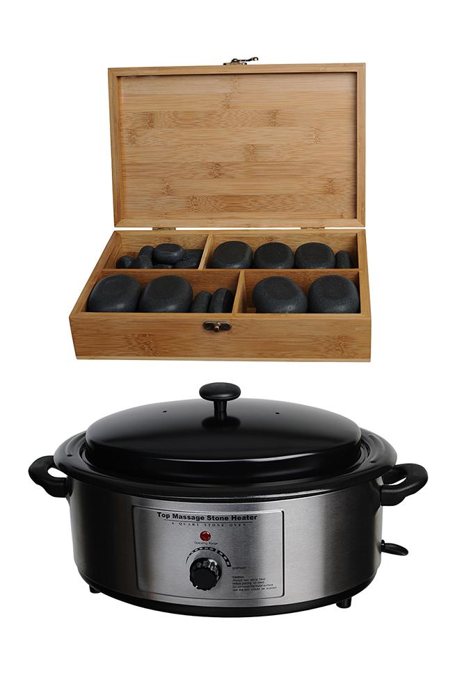 Hot Stone Erhitzer  inkl. Stones