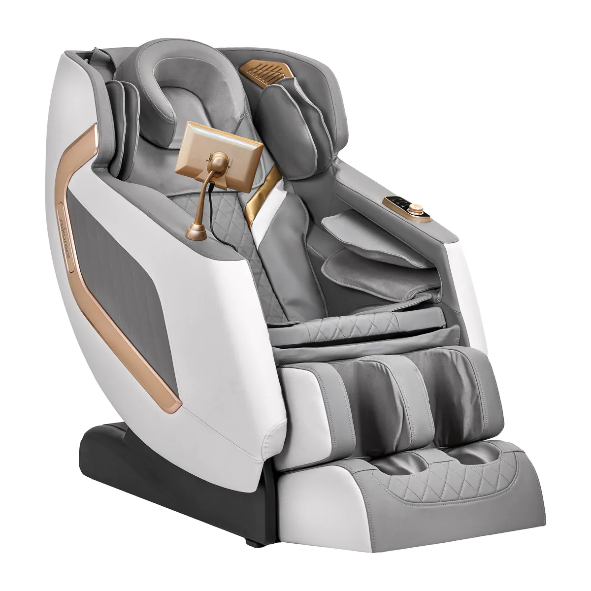 Sakura Massagesessel Classic 306 Weiß-Grau