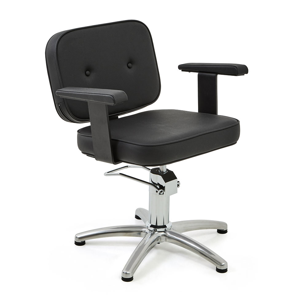Lily – Friseurstuhl mit hydraulischer Höhenverstellung