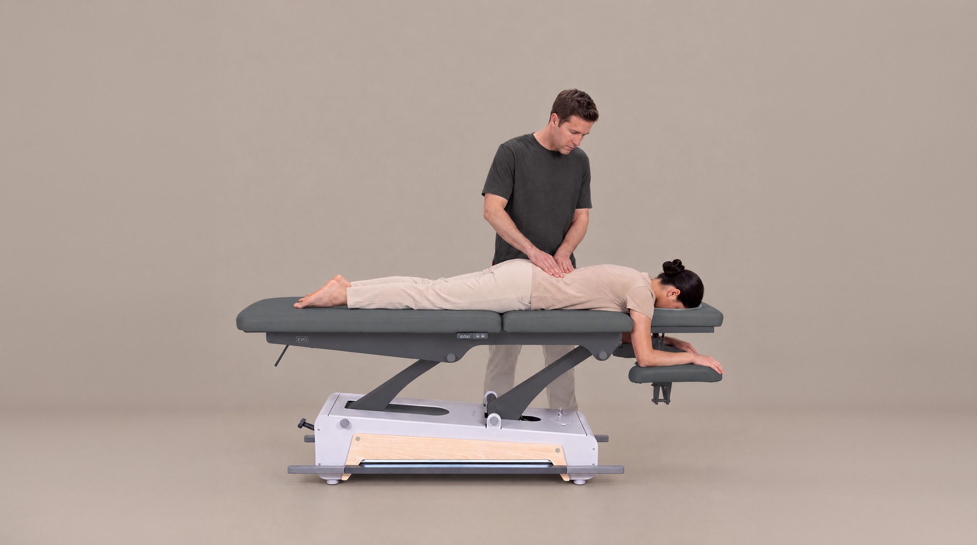 Physiotherapieliege Swop 5 Evo – elektrisch, 5-teilig, Heizung