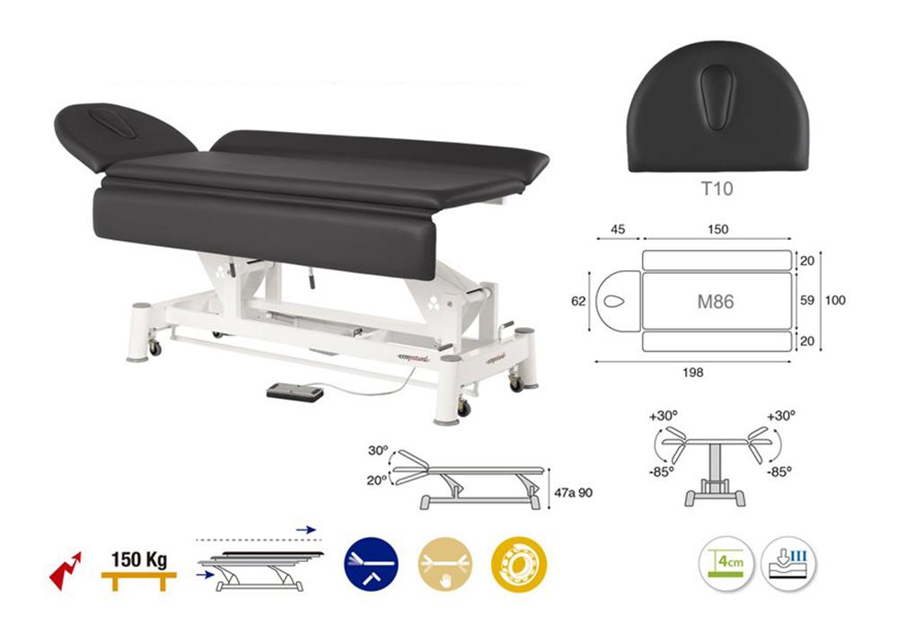 Massageliege C5506 elektrisch