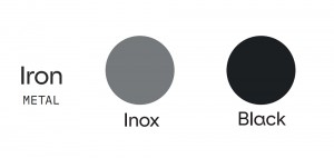 IRON Black-Inox (2X)